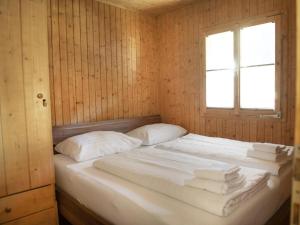 Postel nebo postele na pokoji v ubytování Blick ins Inntal