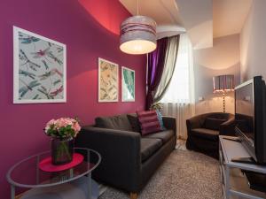 Posezení v ubytování Lovely Prague Apartments - Truhlářská