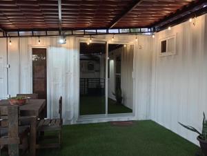 Sân trong/khu vực ngoài trời tại Container-Suite