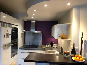 Η κουζίνα ή μικρή κουζίνα στο Chaleureux du Châtillon