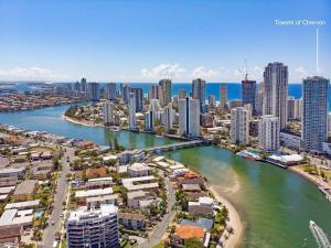 Nespecifikovaný výhled na destinaci Gold Coast nebo výhled na město při pohledu z apartmánu