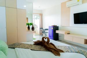 TV o dispositivi per l'intrattenimento presso The Infinity Suite Chiangrai