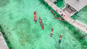 Fotografie z fotogalerie ubytování BILLABONG SCUBA (B.S.D.S) v destinaci Pulau Mabul 