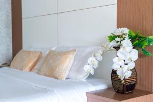 Letto o letti in una camera di The Infinity Suite Chiangrai