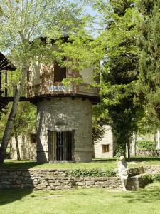 Zahrada ubytování Albergue Ainsa - Morillo de Tou