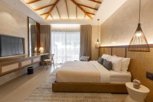 TV a/nebo společenská místnost v ubytování Golden Sands Destination Resorts