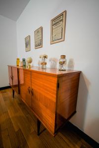 De lobby of receptie bij La maison Janisse