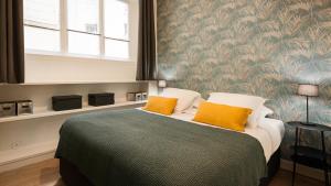 Posteľ alebo postele v izbe v ubytovaní Panthéon Modern and exclusive 3BD