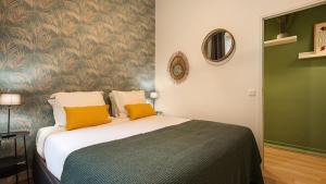 Posteľ alebo postele v izbe v ubytovaní Panthéon Modern and exclusive 3BD
