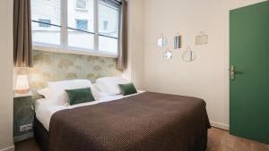 Posteľ alebo postele v izbe v ubytovaní Panthéon Modern and exclusive 3BD