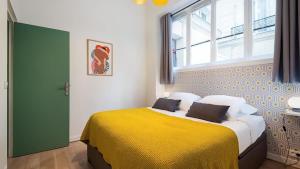 Posteľ alebo postele v izbe v ubytovaní Panthéon Modern and exclusive 3BD