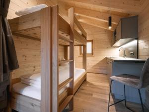 Postel nebo postele na pokoji v ubytování Chalet Stuibenfall Niederthai