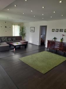 A seating area at Ferienhaus Judit