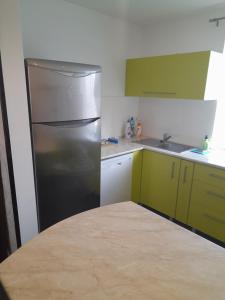 A kitchen or kitchenette at Ferienhaus Judit