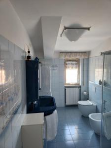 Koupelna v ubytování Dama - Attic with fireplace and air conditioning