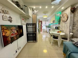 Kuchyň nebo kuchyňský kout v ubytování BADAROSA 2 House10min to BARCELONCity&NearTo BEACH