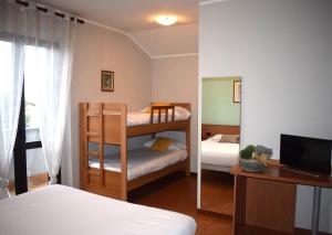 Katil atau katil-katil dalam bilik di Albergo Canella