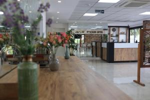 Vstupní hala nebo recepce v ubytování Akdeniz Yaşam Otel