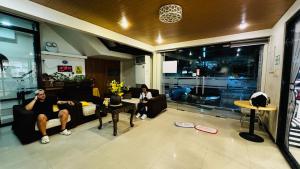 Posezení v ubytování La Anclar Hotel