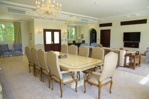 a dining room with a table and chairs at Jolie Ville Hotel & Spa Kings Island Luxor in Luxor