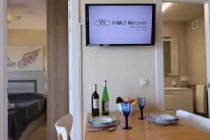 Nápoje v ubytování apartamento 5B MAR 2 1 dormitorio