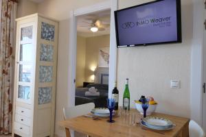 TV a/nebo společenská místnost v ubytování apartamento 5B MAR 2 1 dormitorio