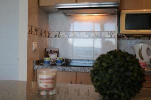 Kuchyň nebo kuchyňský kout v ubytování apartamento 5B MAR 2 1 dormitorio