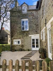 Bygningen som feriehuset ligger i