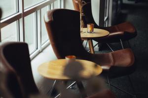 Uma área de estar em Milling Hotel Gestus