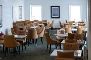 Uma área de estar em Milling Hotel Gestus