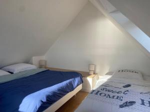 Postel nebo postele na pokoji v ubytování Ty Duplex