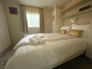 Postel nebo postele na pokoji v ubytování House With Garden Wonderful Region Of Veluwes