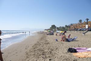 Ein Strand an oder in der Nähe der Ferienwohnung