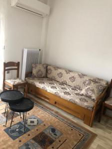 Postel nebo postele na pokoji v ubytování GIAZITZI