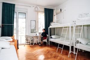 Posezení v ubytování Hostel Beogradjanka