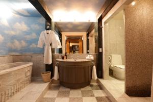 Ett badrum på Casa9 Zocalo