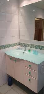 Kúpeľňa v ubytovaní Le Camélia + 22 fotografií
