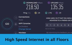 a screenshot of a cell phone with the high speed internet interface at Daydream Medano Coliving in El Médano +37 photos