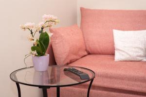 A seating area at U Campanin