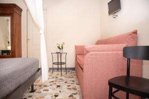 A seating area at U Campanin