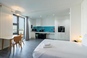 Eldhús eða eldhúskrókur á UCD Campus Accommodation
