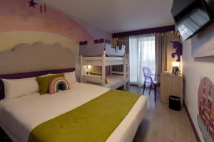 Postel nebo postele na pokoji v ubytování Hotel Magic Fantasy