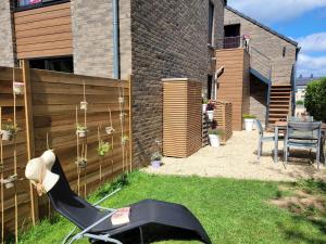 Zahrada ubytování Studio 4 pers avec balcon et jardin