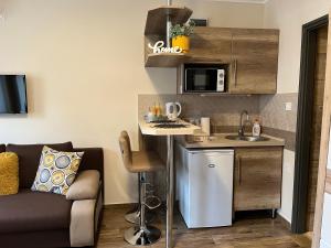 Kuchyňa alebo kuchynka v ubytovaní Silver Apartman