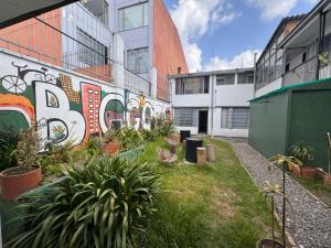 Zahrada ubytování Hostel Bogotá Normandia Tu sitio