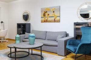 Posedenie v ubytovaní Faliro Lux Apartment By The Sea VIPGreece