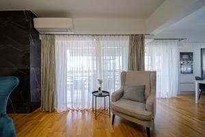 Posedenie v ubytovaní Faliro Lux Apartment By The Sea VIPGreece