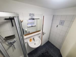 Koupelna v ubytování Ferienwohnung Blumenstiel