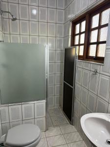 ห้องน้ำของ Pousada Solar dos Sonhos
