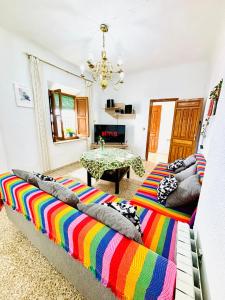 Posedenie v ubytovaní Super casa al lado de Granada